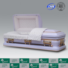 Alta calidad estilo americano barato entierro ataúd y ataúd-China ataúd fabrica